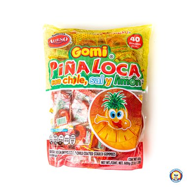 Alteño Hot Gomi Piña Loca 40pc