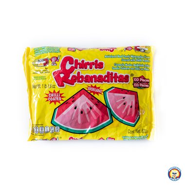 Candy Pop Chirris Rebanaditas 100pc