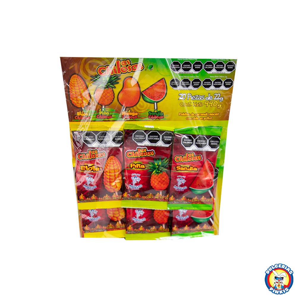 Miguelito Las Chilosas Paletas 20pc | Get A Mexican Lollipop in Our ...