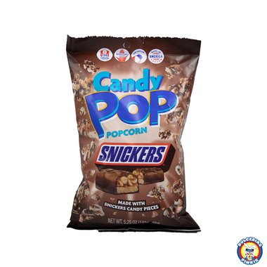 Snack Pop Popcorn Snickers