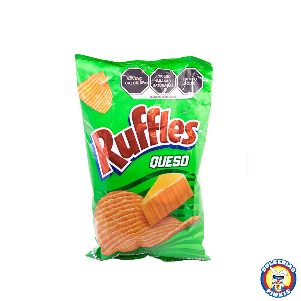 Sabritas Ruffles Queso 55g BestSelling Mexican Chips Available at Dulcerias Pinkis