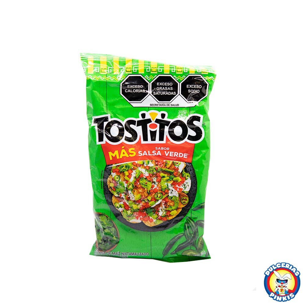 Sabritas Tostitos Salsa Verde 65g BestSelling Mexican Chips Available at Dulcerias Pinkis