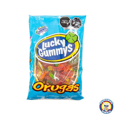 Lucky Gummys Worms Orugas 1kg (2.2lb)