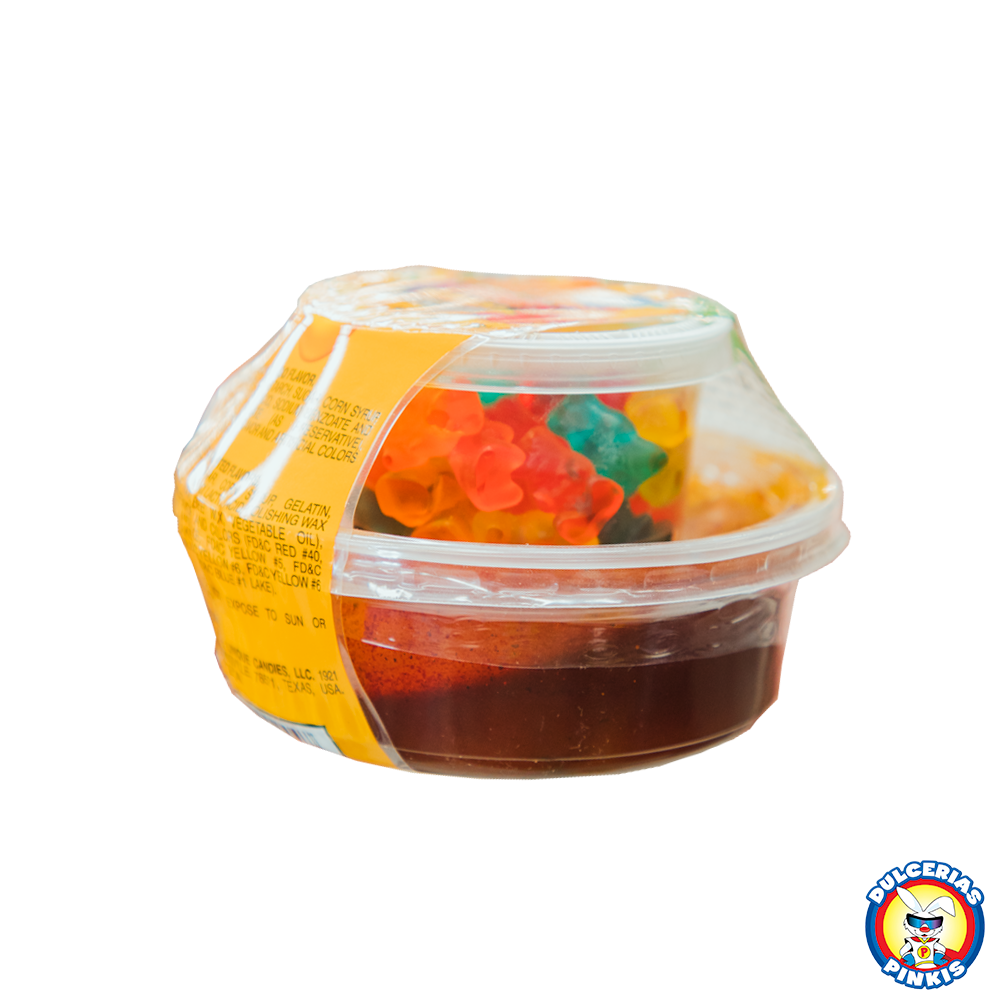 Azteca Mango Chelero Gummies Rim Dip 240g | Chamoy and Sauces