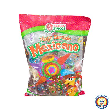 Dulces Tipicos Mega Surtido Mexicano 2.3lb