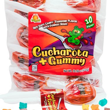 Azteca Cucharota with Gummy 10pc