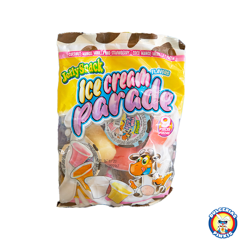 Jelly Snack Ice Cream Parade 9pc Jelly