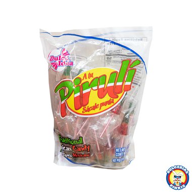 Dulce Idea Piruli Traditional Candy 40pc
