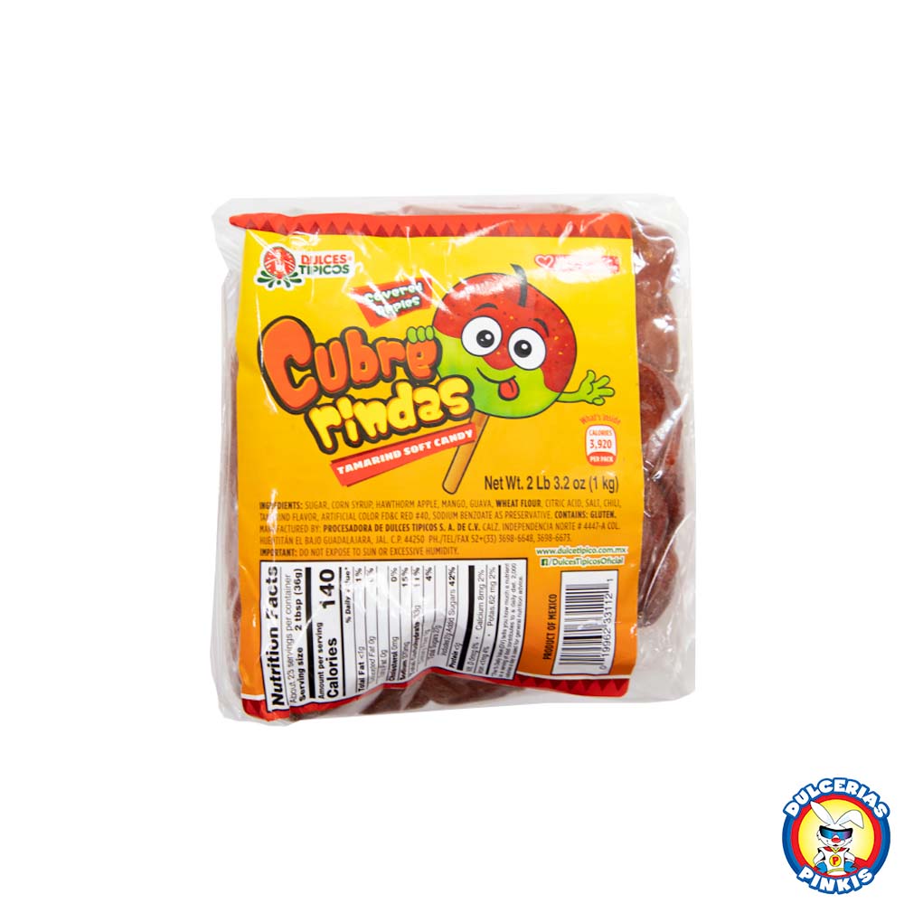 Tipicos Cubrerindas Soft Tamarind Candy 2lb | Discover the Sweet-Sour ...